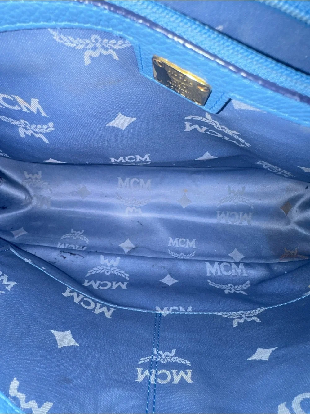 MCM 💙 Authentic limited edition First Lady Satchel Handbag